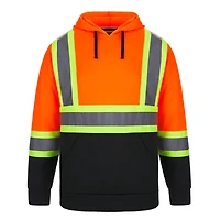 L01375 – Long Haul – Hi-Vis Pullover Hooded Sweatshirt