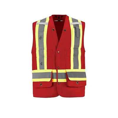 L01190 – Surveyor – Hi-Vis Surveyor’s Vest – Sized