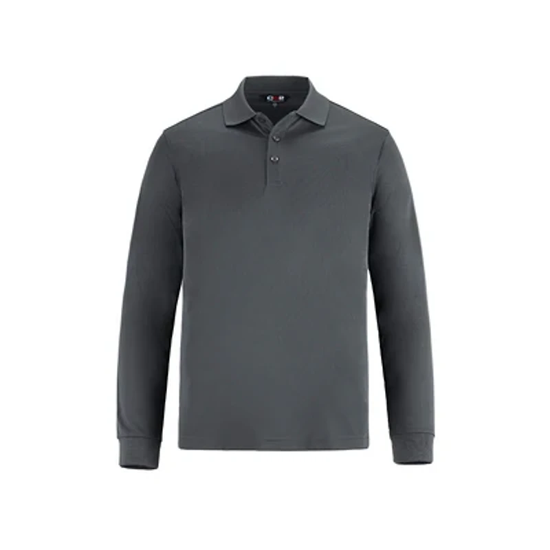 S05737 Birdie Unisex/Mens Long Sleeve Mesh Polos
