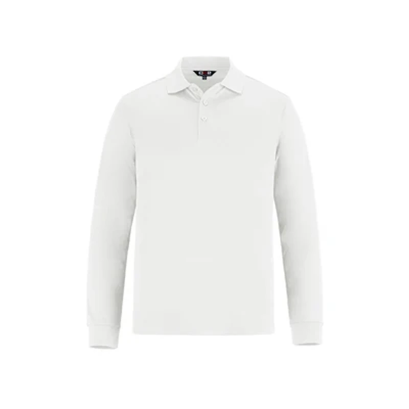 S05737 Birdie Unisex/Mens Long Sleeve Mesh Polos