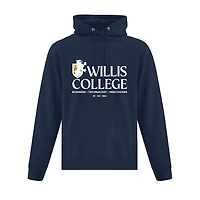 Willis College Navy Hoody
