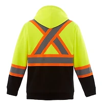 L00682 – Freedom – Hi-Vis Full Zip Hooded Sweatshirt