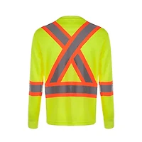 S05970 – Lookout – Adult Long Sleeve Hi-Vis T-Shirt