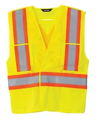 L01160 – Guardian – Mesh Hi-Vis 5 Point Tear Away Vest – Dual Sized
