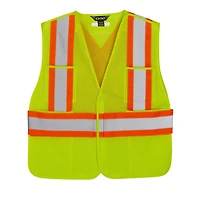L01180 – Patrol – Mesh Hi-Vis 5 Point Tear Away Vest – One Size
