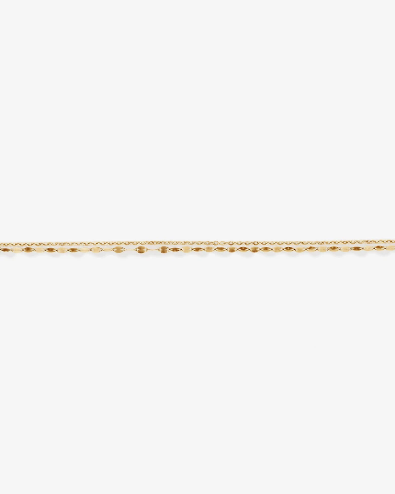 25cm Multistrand Bolo Bracelet in 10kt Yellow Gold
