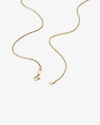 Chaîne belcher de cm en or jaune 18 K avec diamants, largeur de 1 à 1,5 mm