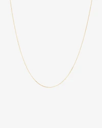 50cm (20") 0.66mm Width Box Chain in 10kt Yellow Gold