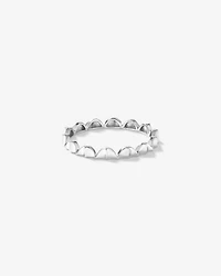 Bague Signature Connect Courbée en Argent Sterling