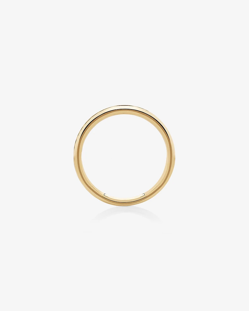 Wedding Band with Carat TW of Diamonds in 14kt Yellow Gold