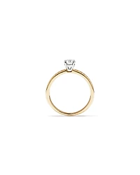 Carat TW Round Brilliant Signature 101 Diamond Ring in 14kt Yellow & White Gold