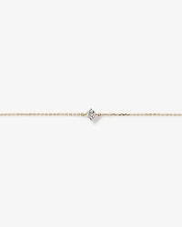 Bracelet with Aquamarine in 10kt Yellow Gold