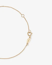 19cm Heart Slider Bracelet in 10kt Yellow Gold