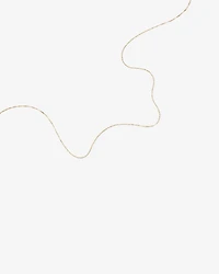 50cm (20") 1mm Width Singapore Chain in 10kt Yellow Gold