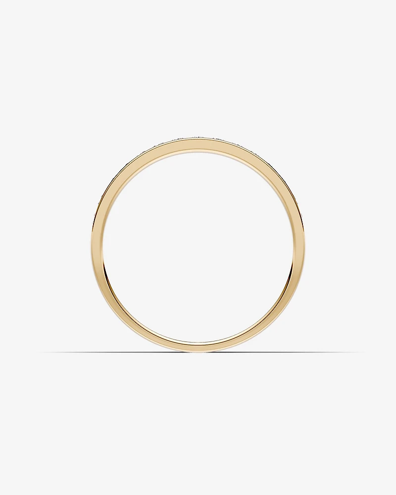 0.25 Carat TW Channel Set Diamond Wedding Ring in 14kt Gold