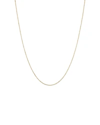 45cm (18") Box Chain in 10kt Rose Gold