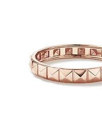 Bague Linéaire Signature Connect en Or Jaune 10 kt