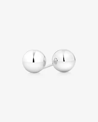 8mm Ball Stud Earrings in Sterling Silver