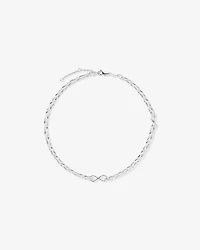 Infinity Belcher Chain in Sterling Silver