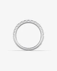 Evermore Wedding Band with 0.75 Carat TW Diamonds in 14kt White Gold