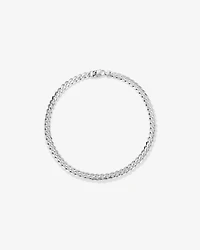 11.3mm Curb Chain in Sterling Silver