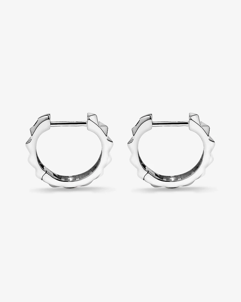 Créoles Signature Connect en Argent Sterling