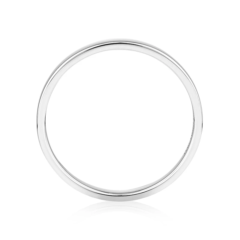 2mm Lite Half Round Wedding Band in 10kt Yellow Gold