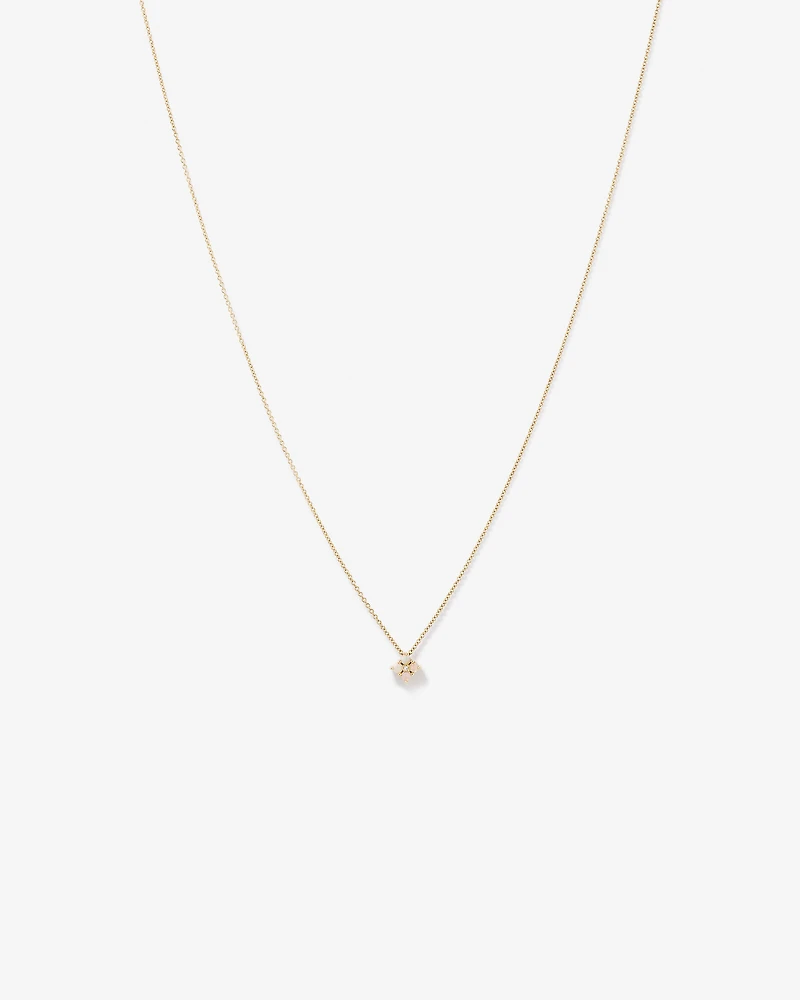 Australian Opal & Diamond Accent Necklace in 10kt Yellow Gold