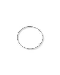 5.5mm-6mm Oval Bangle in Sterling Silver