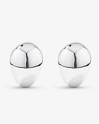 Polished Bold Dome Stud Earrings in Sterling Silver