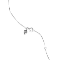1.00 Carat TW Flawless Diamond Solitaire Necklace in 18kt White Gold