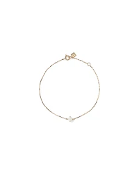 Bracelet De Naissance En Opale De 19 Cm (7,5") En Or Jaune 10 Carats