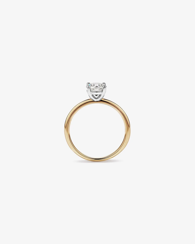 1.00 Carat TW Round Brilliant Canadian Diamond Solitaire in 18kt White Gold