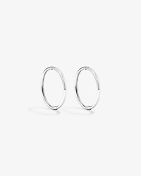 14mm Sleeper Earrings in Sterling Silver