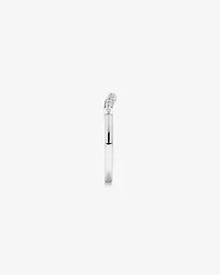 Wedding Ring with 0.10 Carat TW of Diamonds in 14kt White Gold