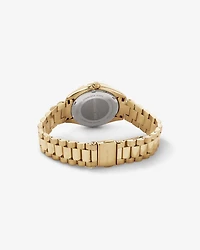 Ladies' 32.5mm Dress Watch in Gold-Tone Stainless Steel