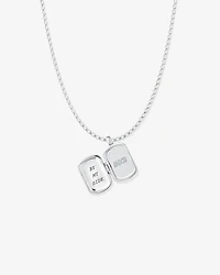 INXS By My Side Locket Pendant with Chain in Recycled Sterling Silver