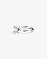 Bague de Fiançailles Solitaire en Diamant Taille Princesse 1,00 Carat TW en Or Blanc 14 kt