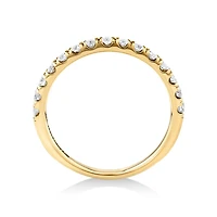 0.50 Carat TW Claw Set Diamond Ring in 18kt Yellow Gold