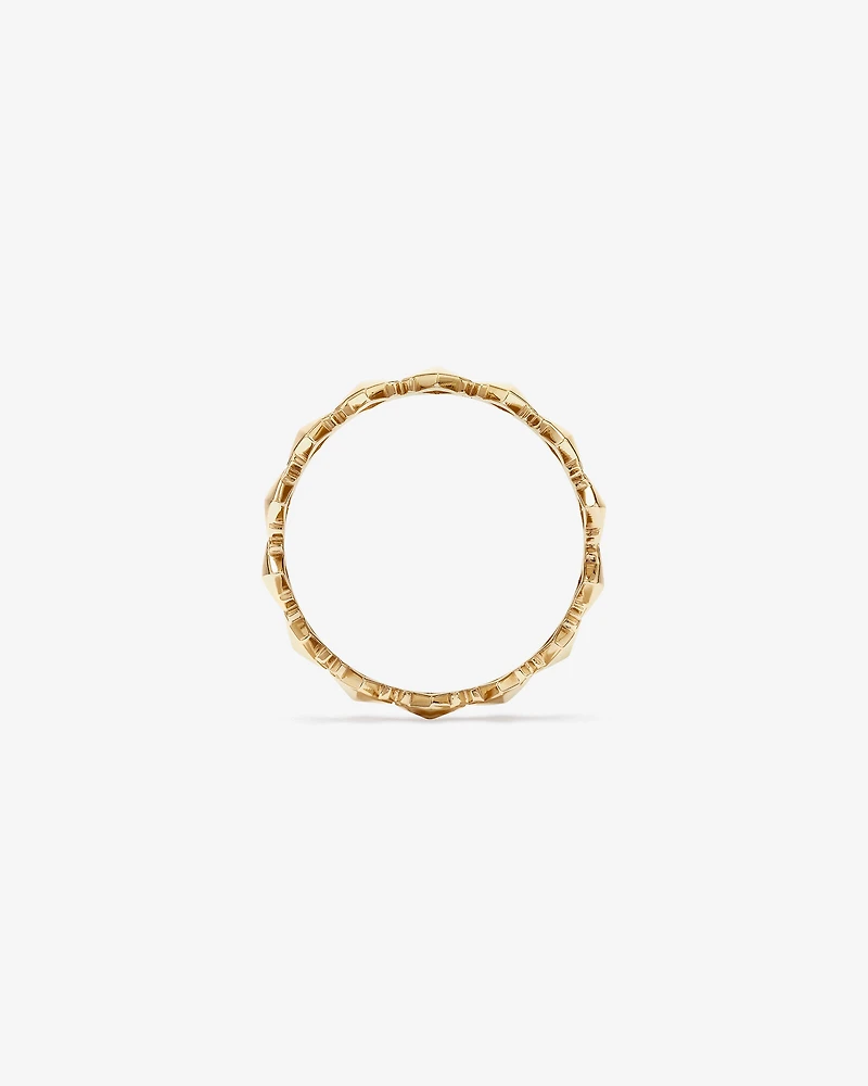 Bague Pointe Signature Connect en Or Jaune 10 kt