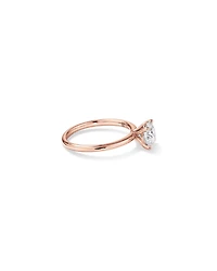 Carat TW Round Brilliant Laboratory-Grown Diamond Solitaire Engagement Ring in 14kt Gold