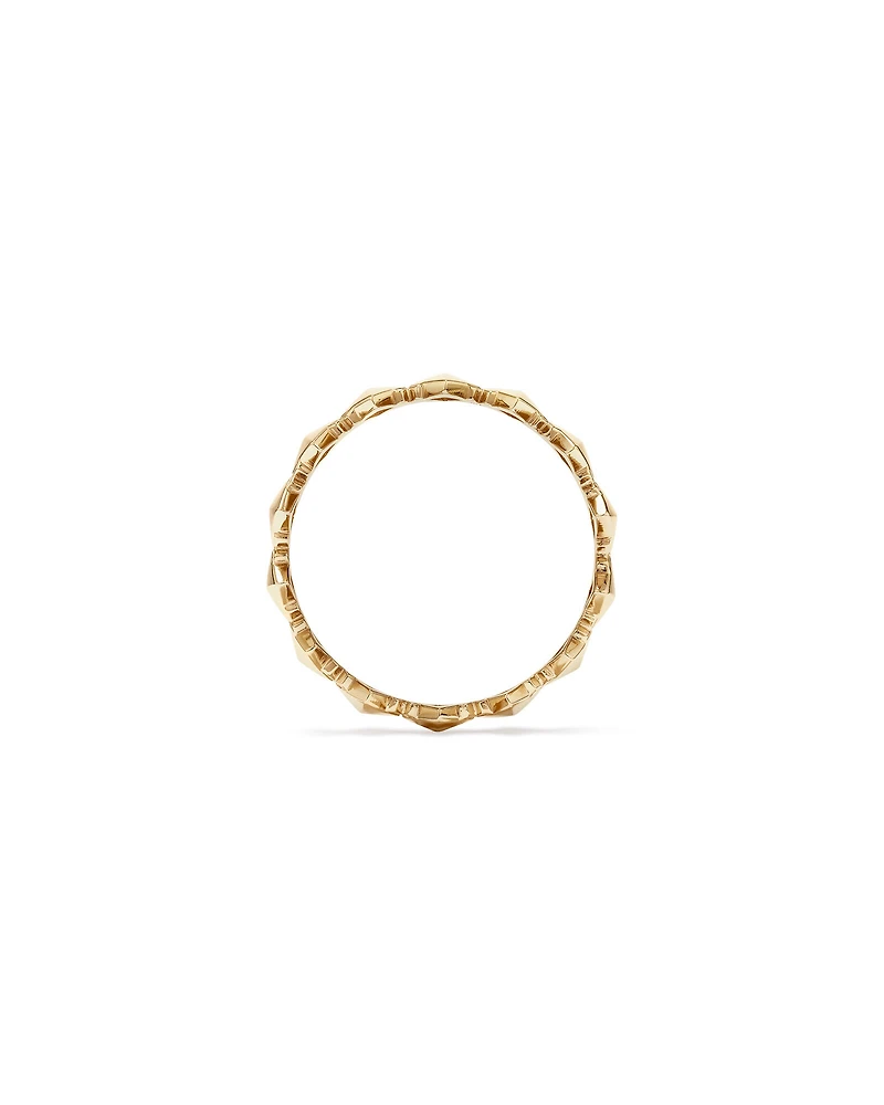 Bague Pointe Signature Connect en Or Jaune 10 kt