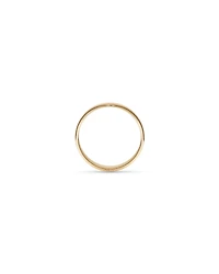 5mm Lite Half Round Wedding Band 10kt White Gold