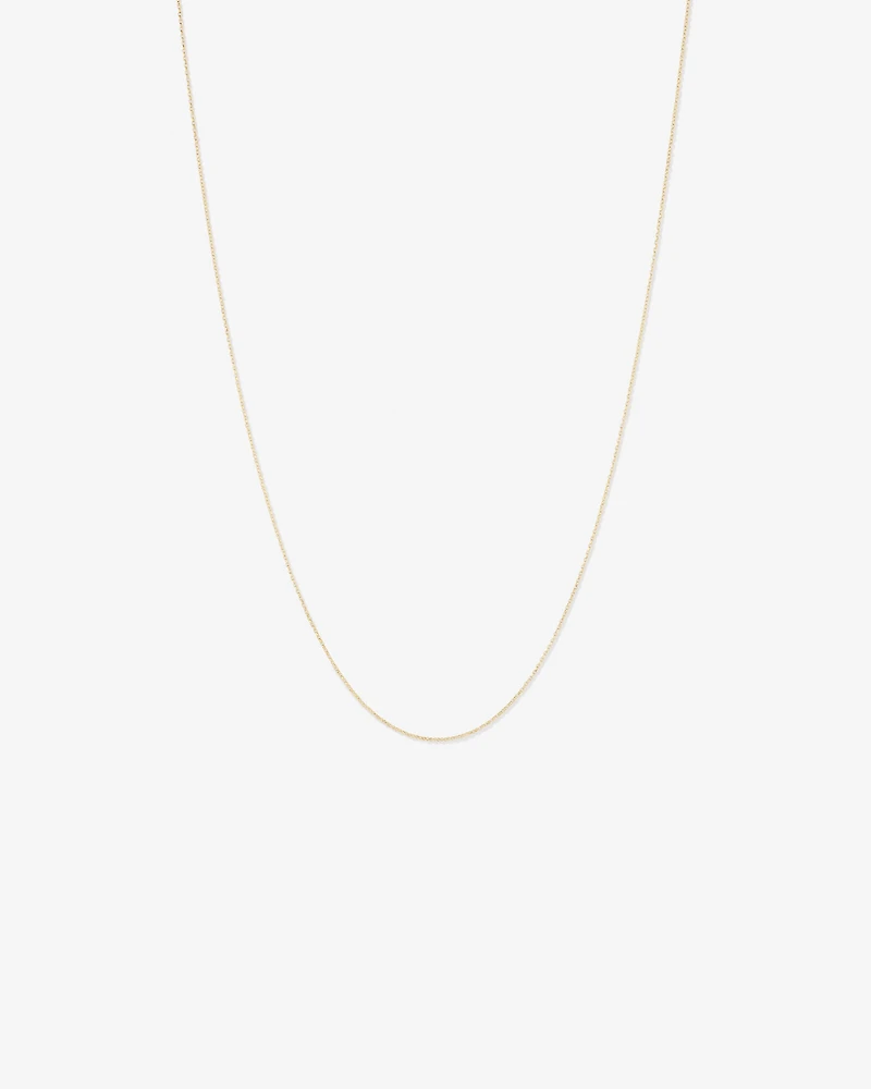 55cm (22") Solid Belcher Chain in 10kt Yellow Gold