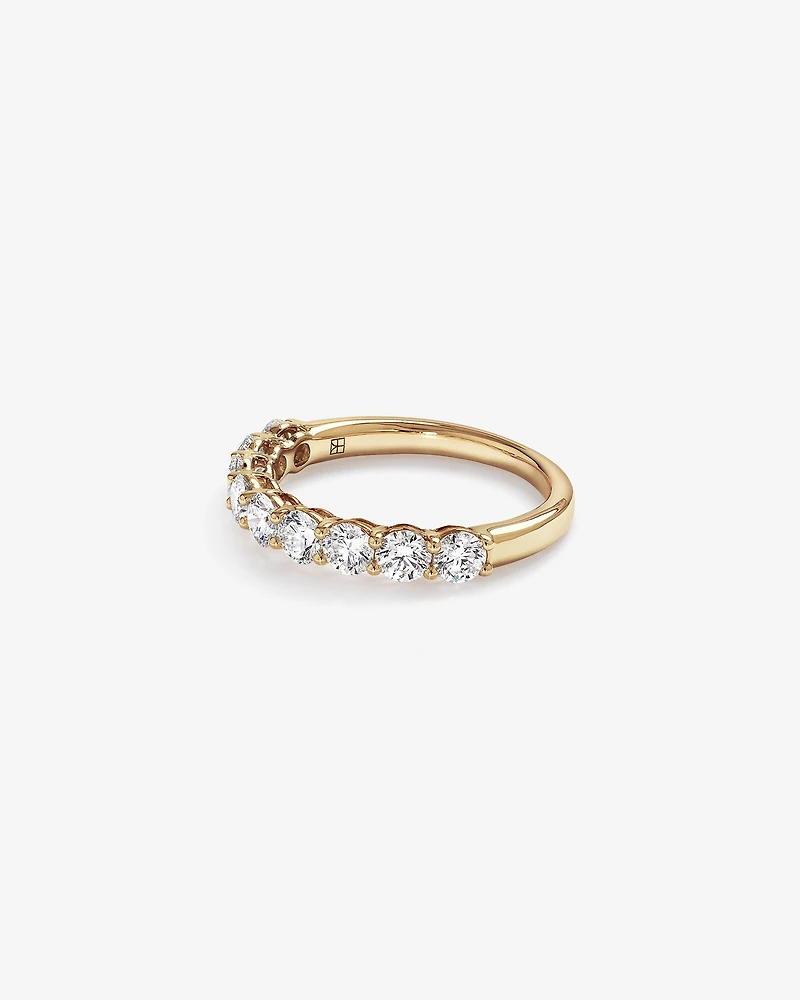 Ring with 1.30 Carat TW Laboratory Grown Diamonds in 14kt White Gold