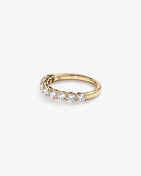Ring with 1.30 Carat TW Laboratory Grown Diamonds in 14kt White Gold