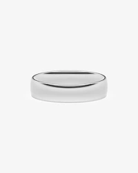 6mm Half Round Polished Wedding Band 10kt Yellow Gold