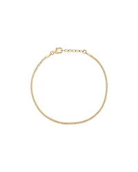 Bracelet serpentine en or jaune 10 K pour homme