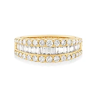 Ring with 1 Carat TW of Diamonds in 14kt White Gold