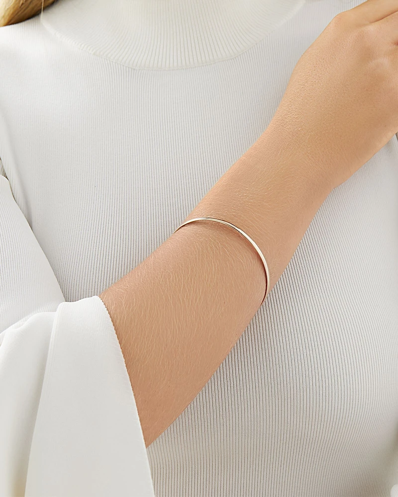 65mm Bangle in 10kt Yellow Gold